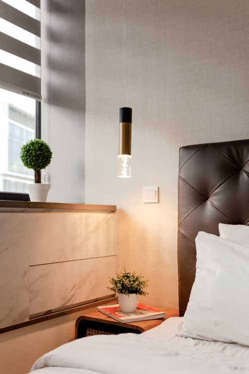 Contemporary Bedroom at 147 Dnest