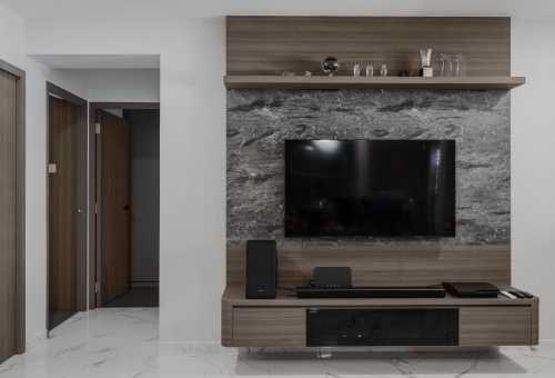 Contemporary Living Room at Blk 256 Pasir Ris Street 21