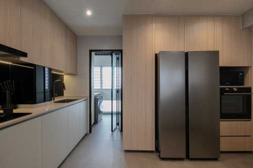 Minimalist Kitchen at Resale 5 Room EA @ Jurong