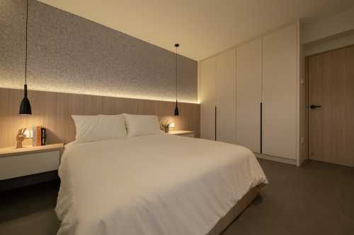 Minimalist Bedroom at Resale 5 Room EA @ Jurong