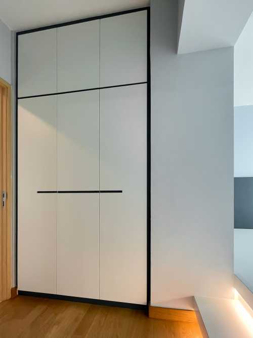 Scandinavian Bedroom at Eight RiverSuites