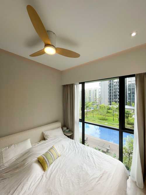 Scandinavian Bedroom at The Woodleigh Residences