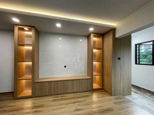 Scandinavian Living Room at Yishun
