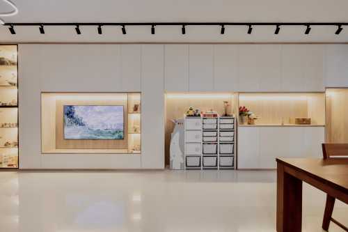 Modern Living Room at 758 Bedok Reservoir Road, Waterfront Gold