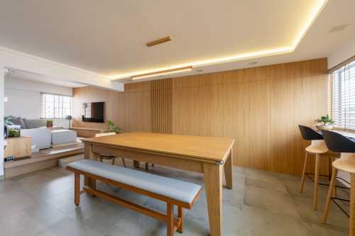 Scandinavian Living Room at Bedok South Ave 2