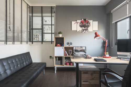 Modern Home Office at Punggol Field