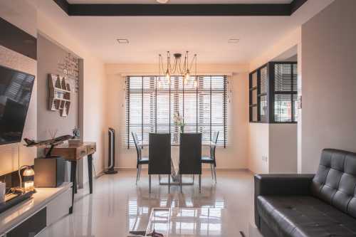 Modern Dining Room at Punggol Field