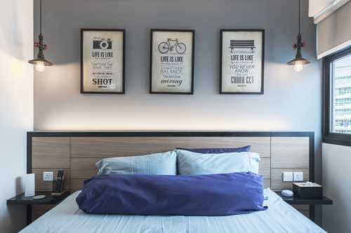 Modern Bedroom at Punggol Field