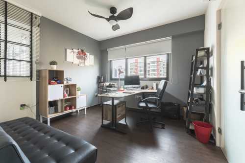 Modern Home Office at Punggol Field