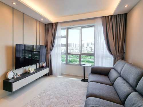 Modern Living Room at Dakota Breeze