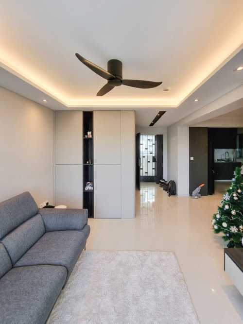 Modern Living Room at Dakota Breeze