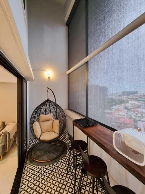 Scandinavian Balcony at Hougang