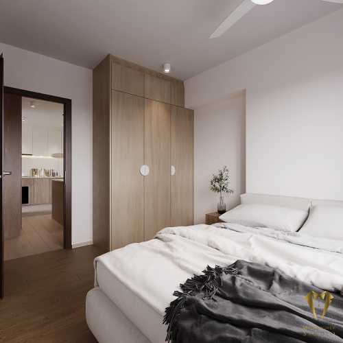 Contemporary Bedroom at 573b woodlands dr