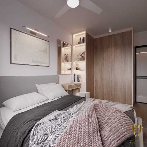 Contemporary Bedroom at 573b woodlands dr