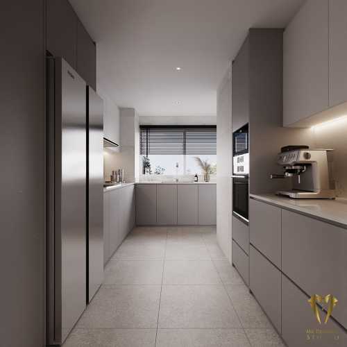 Contemporary Kitchen at 8 alexandra view metropolitan