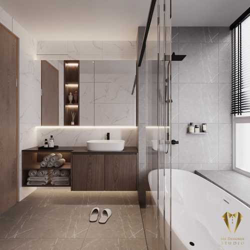 Contemporary Bathroom at 8 alexandra view metropolitan