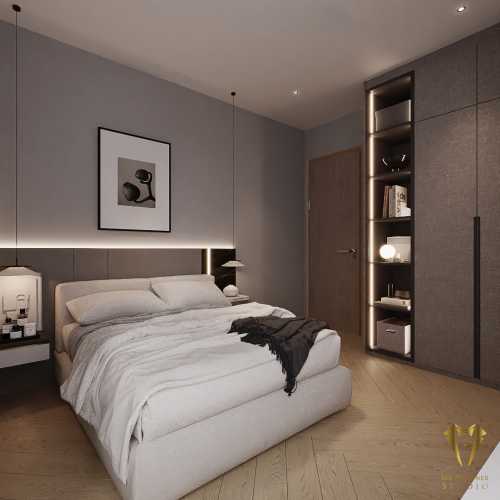 Contemporary Bedroom at 8 alexandra view metropolitan