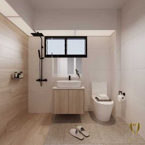 Scandinavian Bathroom at pasir ris 569