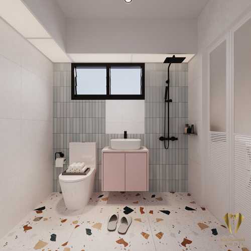Scandinavian Bathroom at pasir ris 569