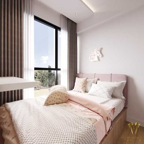 Contemporary Bedroom at 11 silat south avenue residence