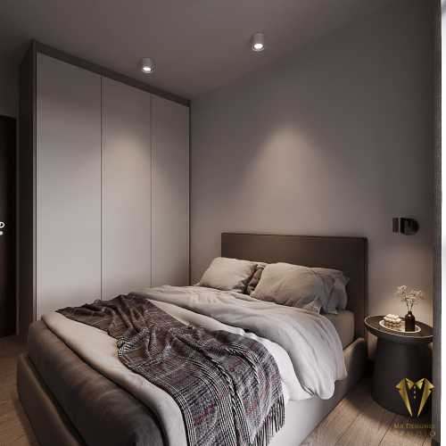Contemporary Bedroom at tengah park clover