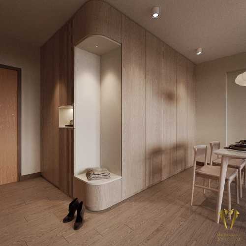 Contemporary Entryway at tengah park clover