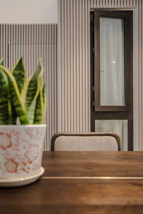 Contemporary Dining Room at Clover Way
