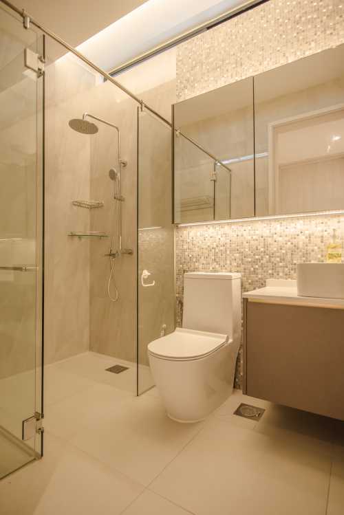 Contemporary Bathroom at Clover Way