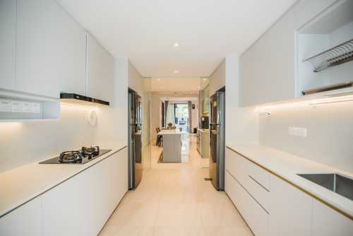 Contemporary Kitchen at Clover Way