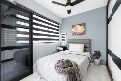 Minimalist Bedroom at Yishun | Casa Spring