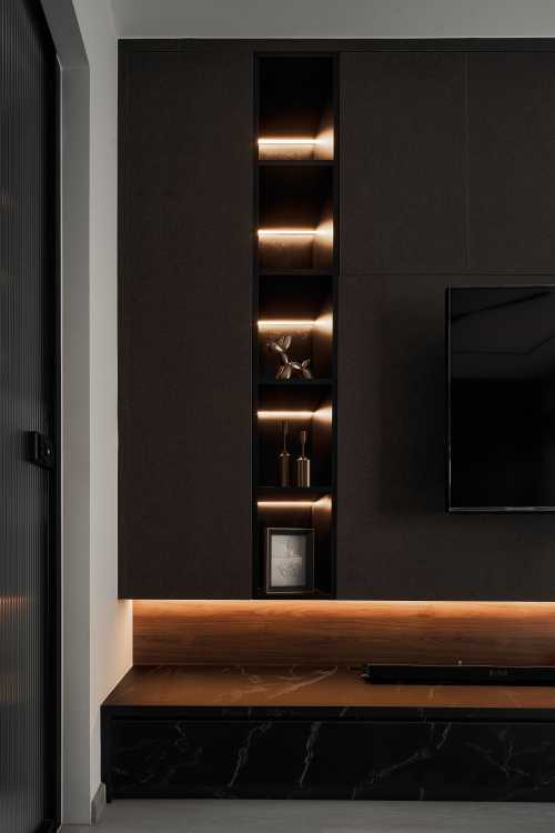 Modern Living Room at Estrivillas