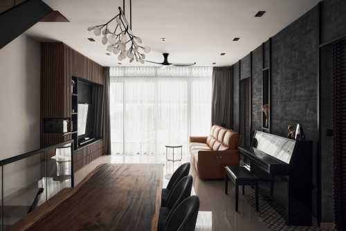 Modern Living Room at Estrivillas