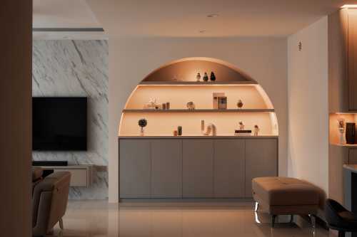 Scandinavian Living Room at 467B Yishun Ave 6