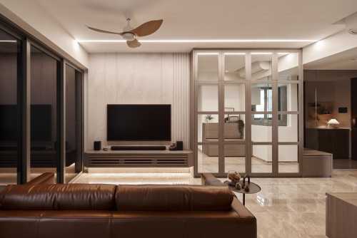 Modern Living Room at Jadescape