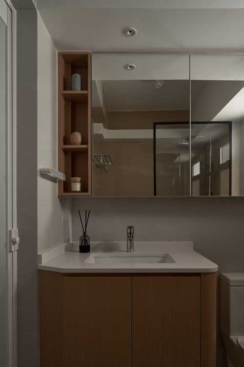 Scandinavian Bathroom at Melody Spring