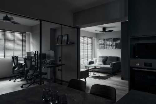 Modern Living Room at 356C Ubi Grove