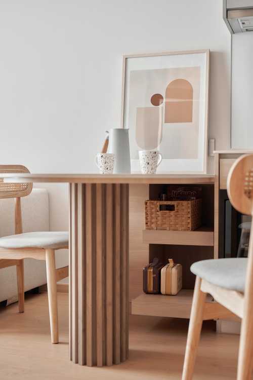 Scandinavian Dining Room at Stirling Residences