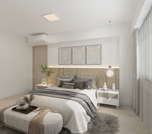 Scandinavian Bedroom at 486A tampines ave 9