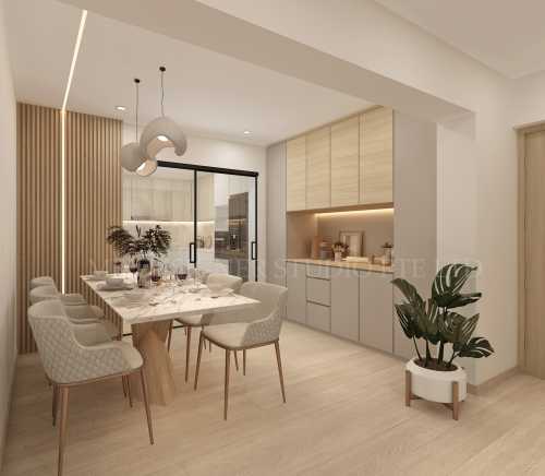 Scandinavian Dining Room at 486A tampines ave 9