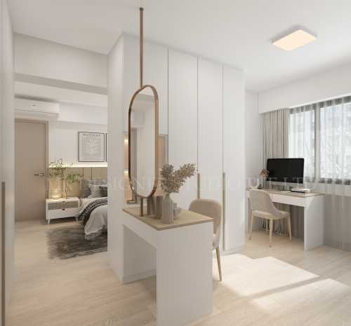 Scandinavian Bedroom at 486A tampines ave 9