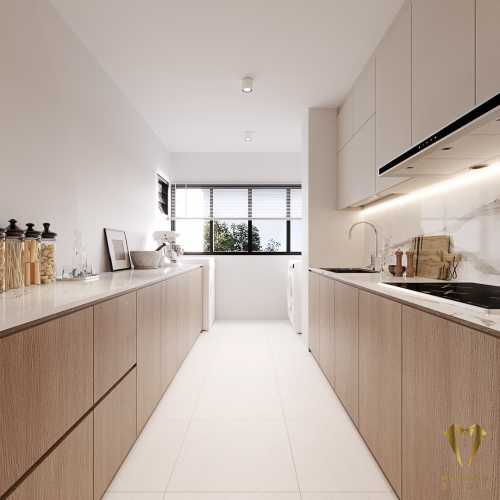 Contemporary Kitchen at 528B pasir ris