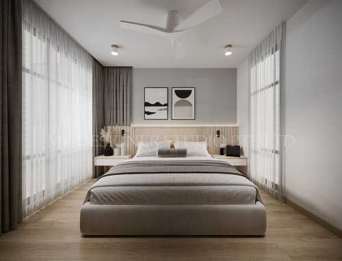 Scandinavian Bedroom at 32 Eunos