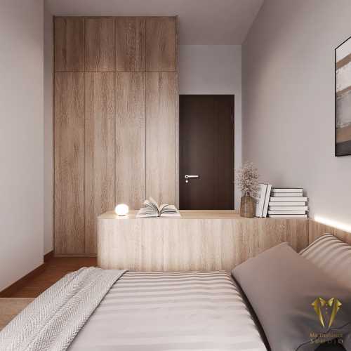 Scandinavian Bedroom at Eco santuary 61 chestnut drive