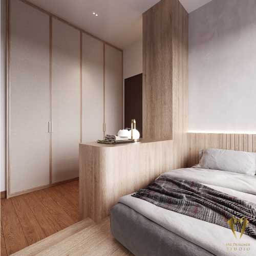 Scandinavian Bedroom at Eco santuary 61 chestnut drive