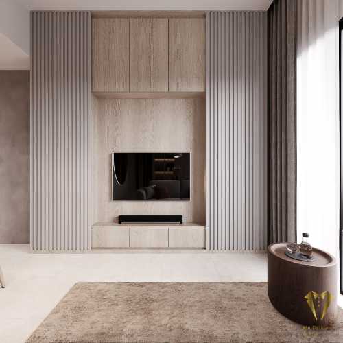 Scandinavian Living Room at Eco santuary 61 chestnut drive