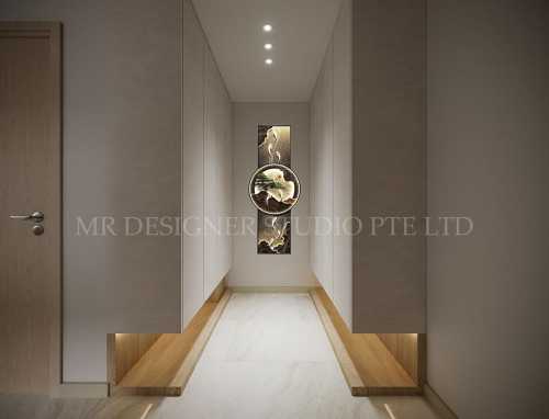 Contemporary Foyer at 506 Serangoon North Avenue 4