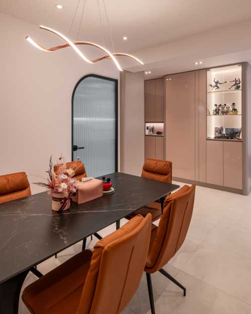 Contemporary Living Room at Actual shoots ubi 358B