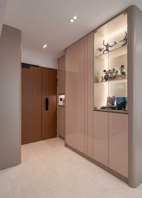 Contemporary Living Room at Actual shoots ubi 358B