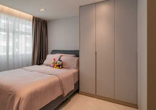 Contemporary Bedroom at Actual shoots ubi 358B
