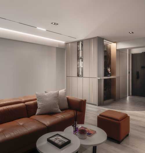 Contemporary Living Room at 315A Punggol Way (Liz)